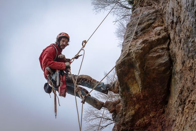 Club Alpin Belge,  Eric Van Crombrugghe à Landelies ©Richard Mardens