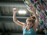 Club Alpine Belge, Belgian Climbing Team, Lisa Hardiquest à Biover ©Geoffrou De Schutter